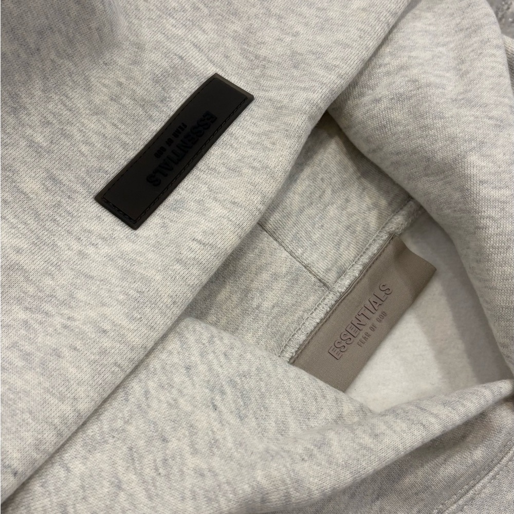 Fear Of God Essentials Hoodie | Light Oatmeal - Picture 4 of 10